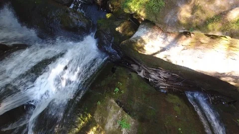 Falling straight down Stock Footage 96549700