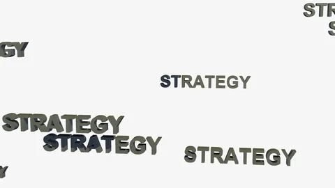 FALLING STRATEGY LOGOS Vídeos de archivo 72935706