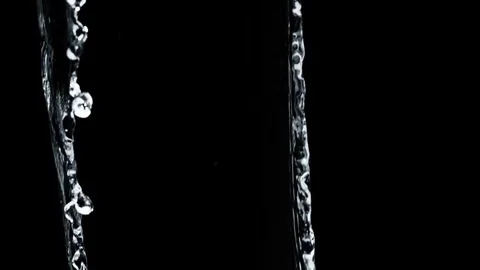 Falling Stream Of Water - 7 Stockbeeldmateriaal 69837429