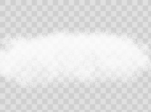 Falling sugar salt white dust set of isolated realistic images of white powde Illustrazione stock