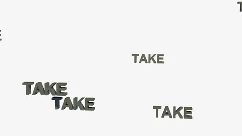 FALLING TAKE LOGOS Vídeos de archivo 72961587