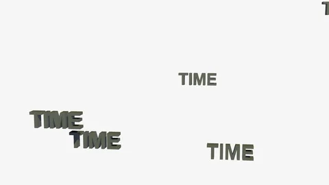 FALLING TIME LOGOS Vídeos de archivo 72935242