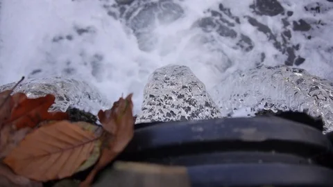 Falling water 3 Stock Footage 81813718