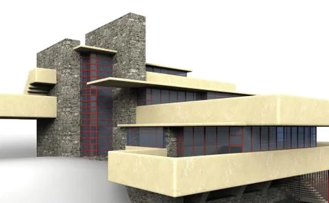 Falling water 5 Stock Illustration