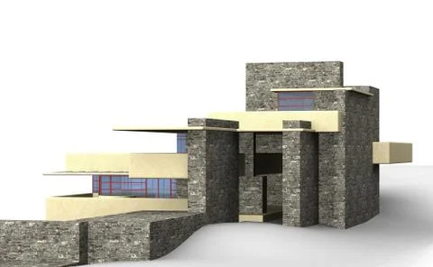 Falling water 6 Stock Illustration