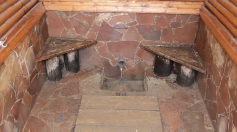 Falling water and falling snow Stock Footage 3809349