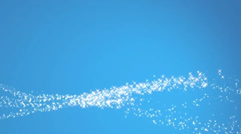 Falling water on a blue background 07 Stock Footage 40080941