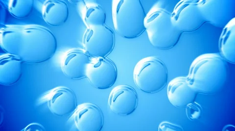 Falling water drops Stock Footage 48923834