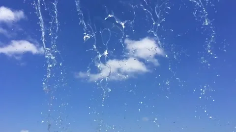 Falling Water Stock Footage 136190010