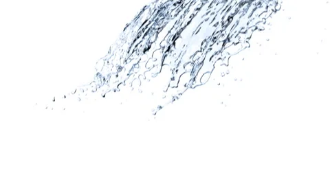 Falling water HD 1080 Stock Footage 1087423