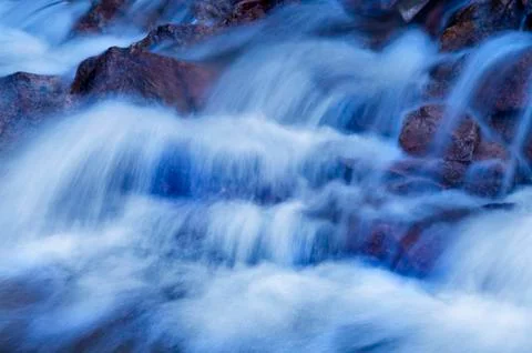 Falling water Stock Photos