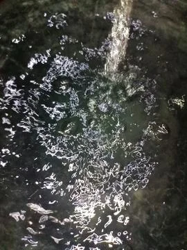 Falling water. Stock-Fotos