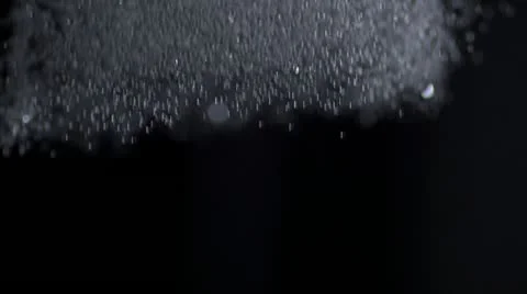 Falling Water in Slow Motion, 2000 fps Stock Footage 10851128