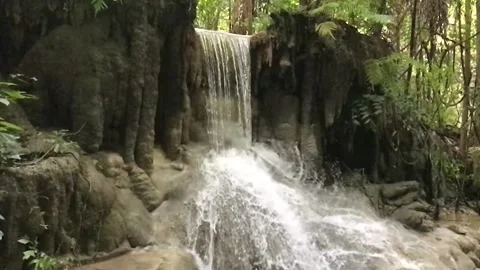 Falling waterfall, hyperlabs Stock Footage 169774236