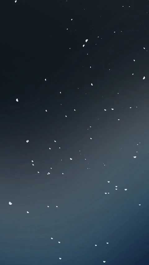 Falling White Particles on Dark Blue Abstract Background Stock-Footage 335022829