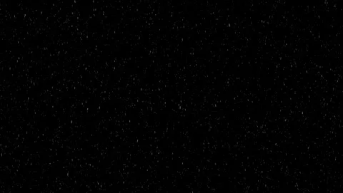 Falling White Snowflakes on Black Background winter Stock Footage 317546113