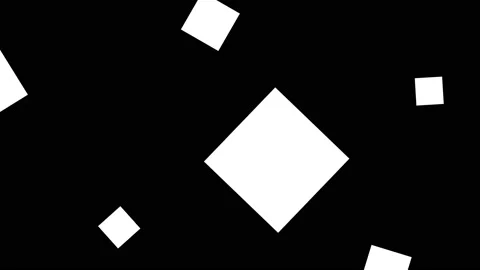 Falling white square transition mask Stock Footage 172064342