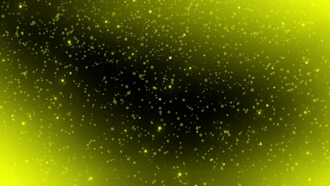 Falling YellowParticles Animation.  Stock Footage 239508422