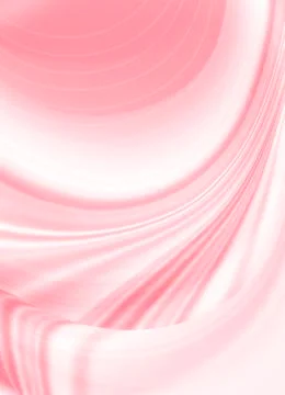 Falling flowing lines and rays on a pink gradient background Stock Illustration
