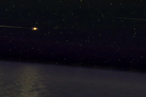 FallingStarsB 08 2997 Stock Footage 305594