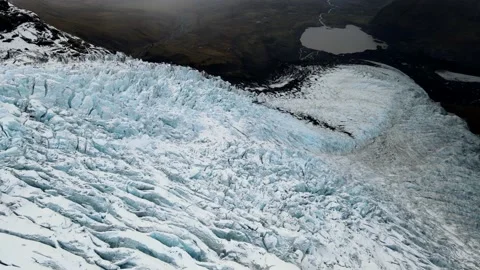 Falljökull Glacier Stock Footage 142001007