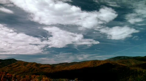 FallMtnTimelapse 0001ML 스톡 동영상 543420