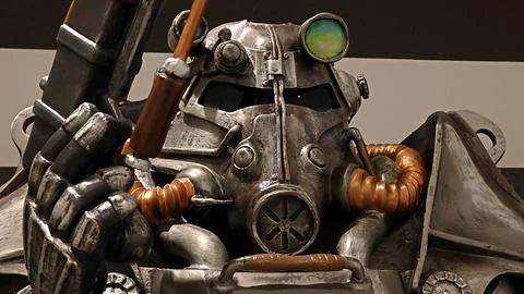 Fallout 3 Display inside Fallout Boy Exhibition held Stock-Fotos