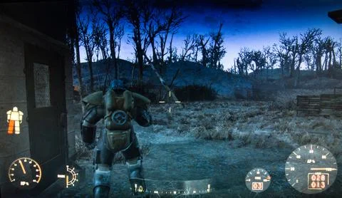 Fallout 4 power armor Stock Photos