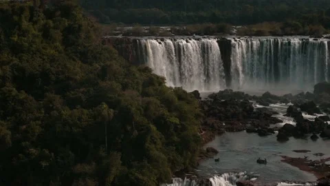 Falls in autumn Stock Footage 138068877