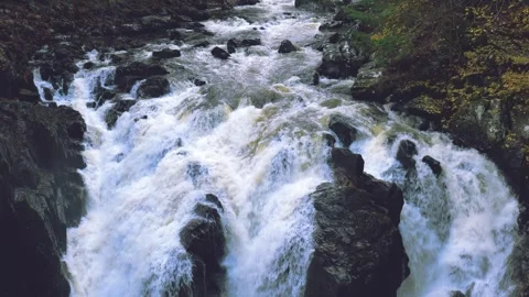 Falls of Braan Stock Footage 256107739