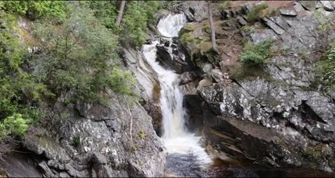 The Falls of Bruar Stock Footage 158955542