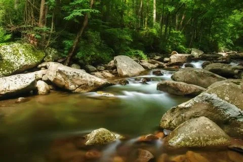 Falls at the Chimneys 스톡 사진