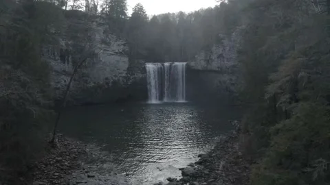 Falls From A Distance Video stock 148514844