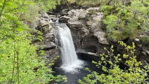 Falls Of Falloch Stock Footage 156449714