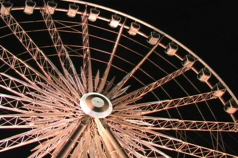 FALLS FERRIS WHEEL 1 Stock Footage 86734