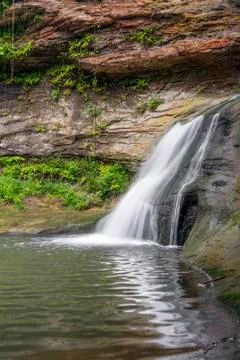 Falls of the Hocking River Stock Photos