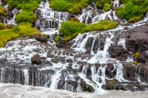 Falls in Iceland Stock Photos