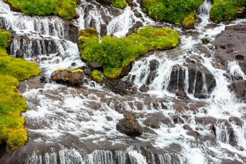 Falls in Iceland Stock Photos