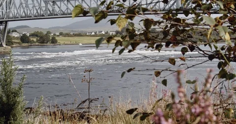 Falls of Lora Stock Footage 119534040