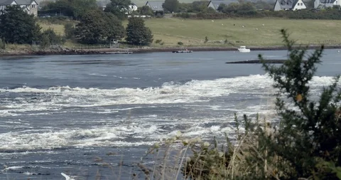 Falls of Lora Stock Footage 119534306