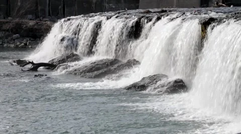 Falls Medium Stock Footage 1105091