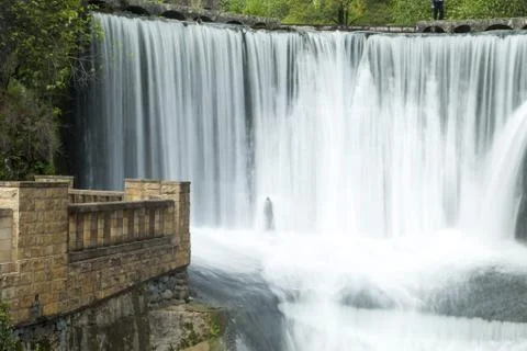 Falls in mountains Foto stock