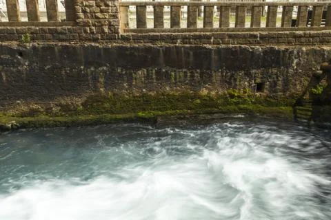 Falls in mountains Stock Photos