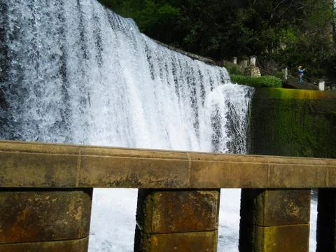 Falls in mountains Stock Photos