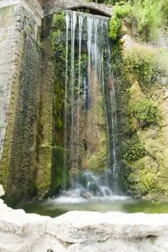 Falls in mountains 스톡 사진