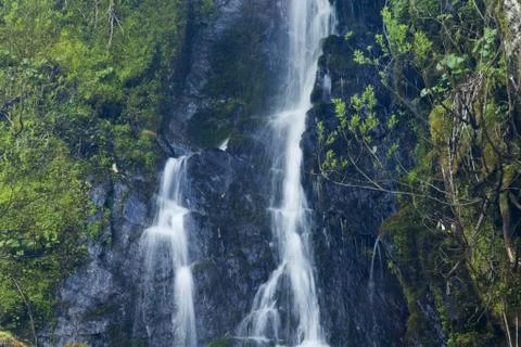 Falls in mountains Foto stock