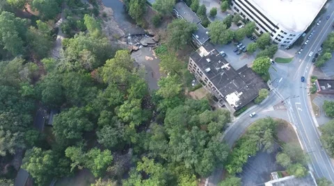 Falls Park Aerial 스톡 동영상 67843924