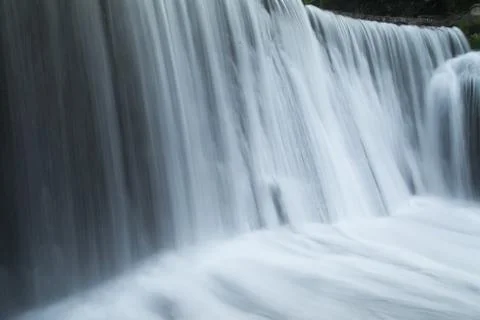 Falls on the river Stock Photos