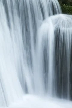 Falls on the river Stock Photos