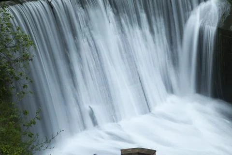 Falls on the river Stock Photos